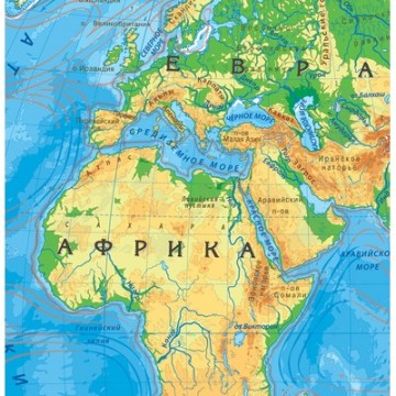 Карта пазл Мира
