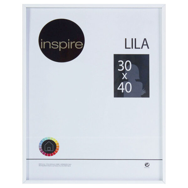 Рамка Inspire Lila 30x40 см, белая