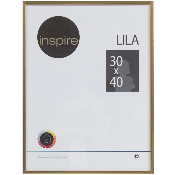 Рамка Inspire Lila 30x40 см, золотая